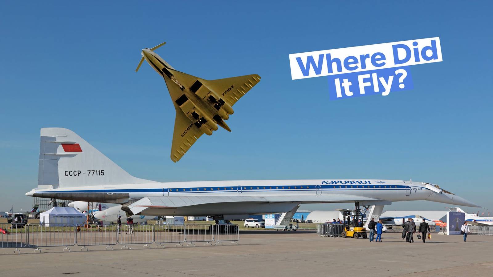 Which Routes Did The Tupolev Tu-144 Serve During Its Short Career?