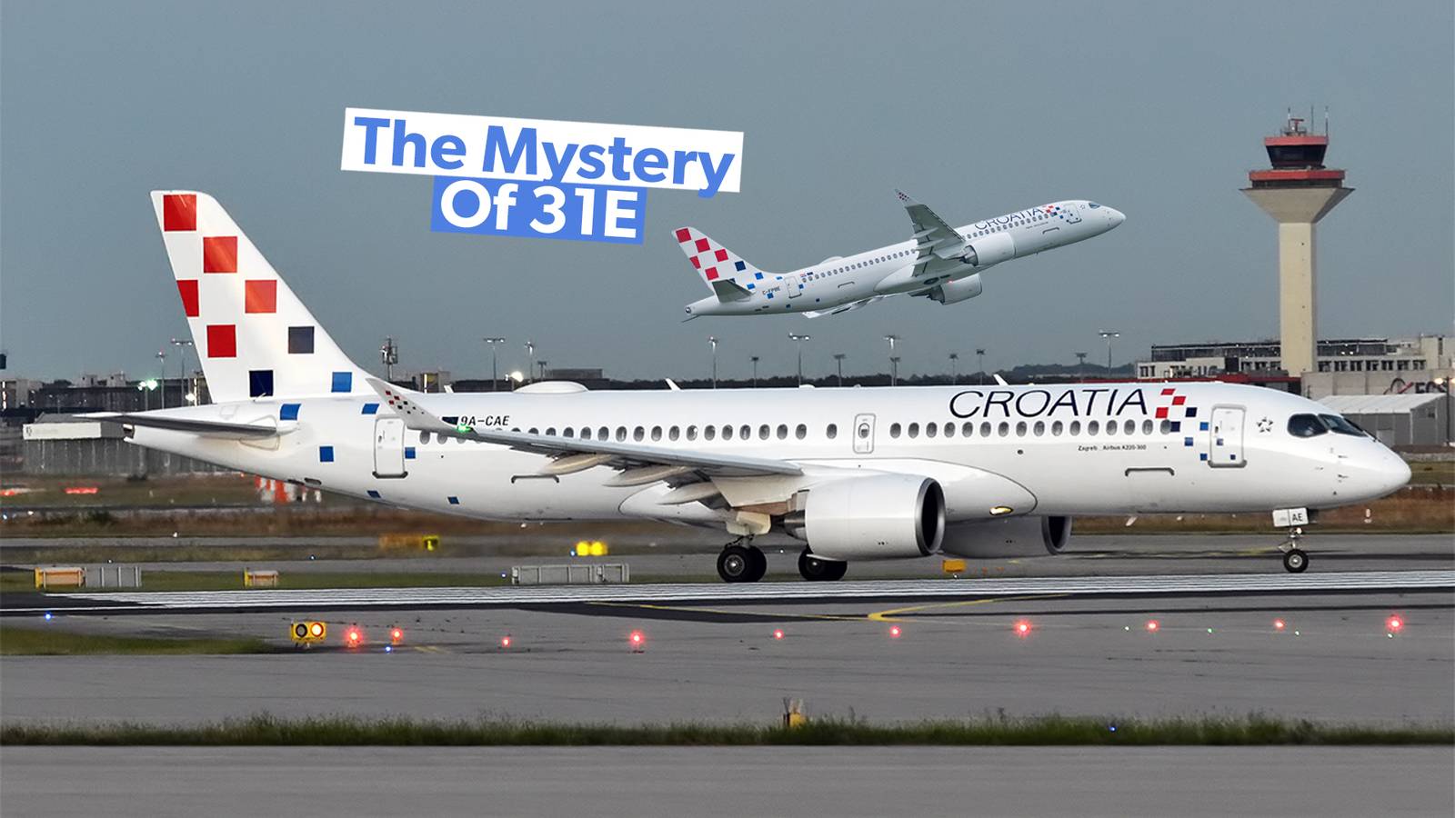 Why Do Croatia Airlines' Airbus A220s Have An Unbookable Seat In The Last Row?