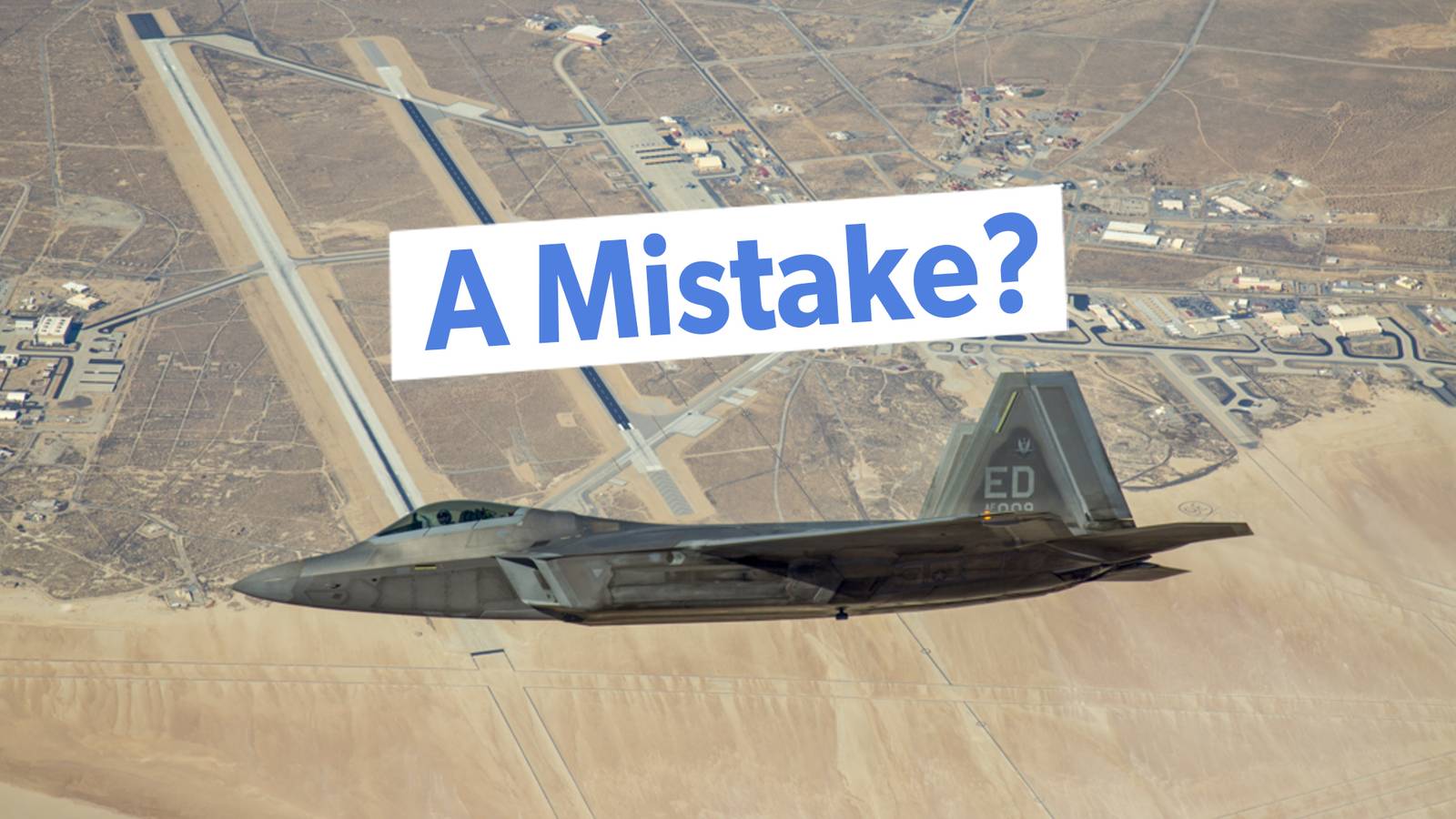Was The US Decision To End F-22 Raptor Production A Mistake?