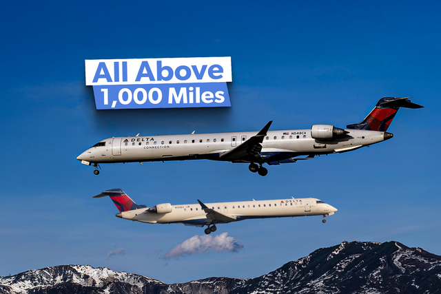 Delta Connection's 7 Longest Bombardier CRJ900 Routes