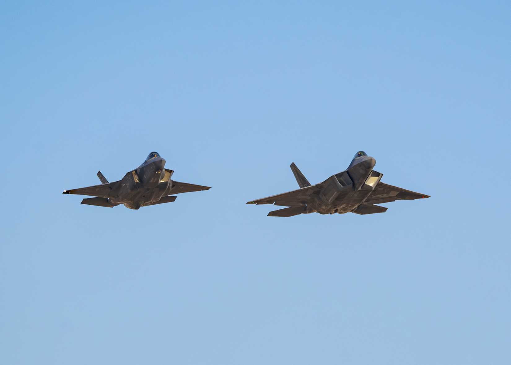 The US Air Force Bases Assigned F-22 Raptors