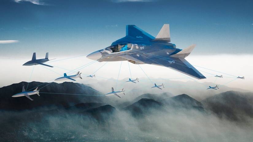 Airbus render of the FCAS.