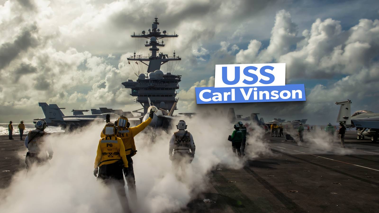 5 Amazing Views Of USS Carl Vinson's Flight Operations In The Philippine Sea