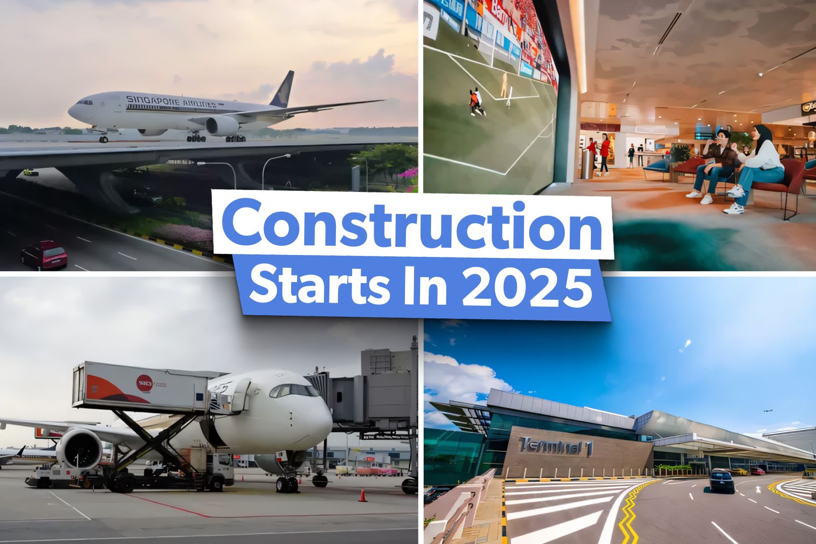 Construction Starts In 2025: A Closer Look At Singapore Changi Airport's New Terminal 5