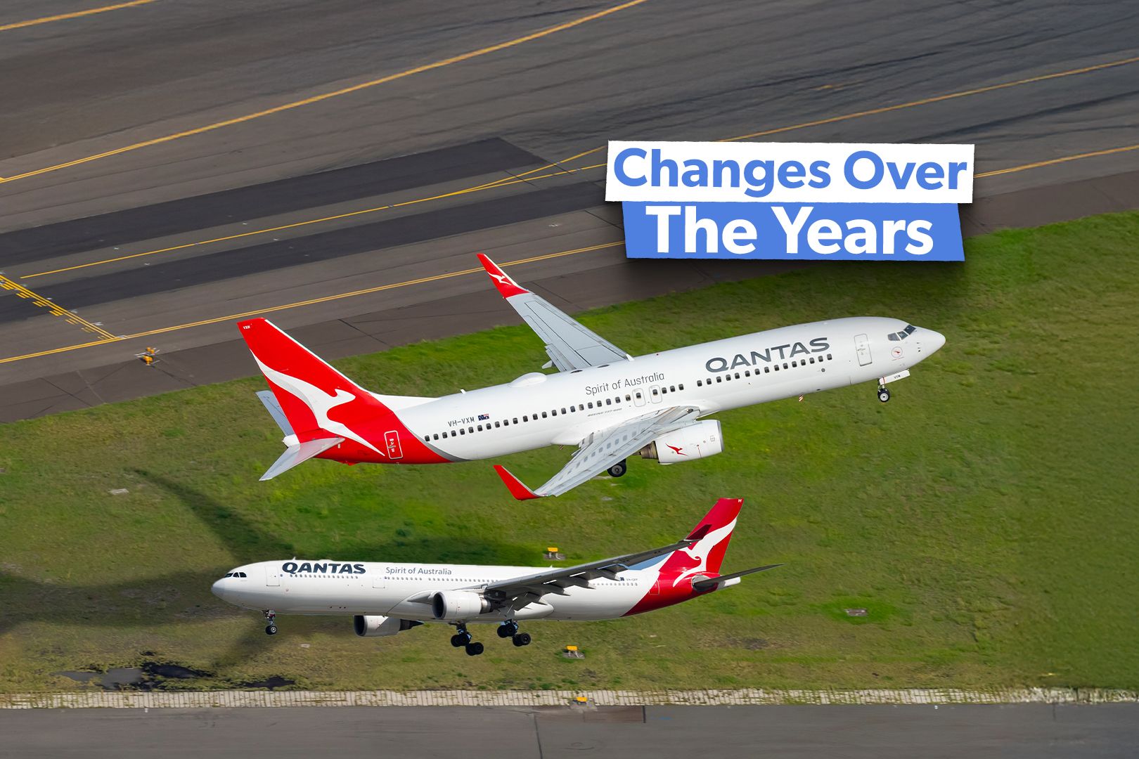 History: The Evolution Of Qantas' Livery