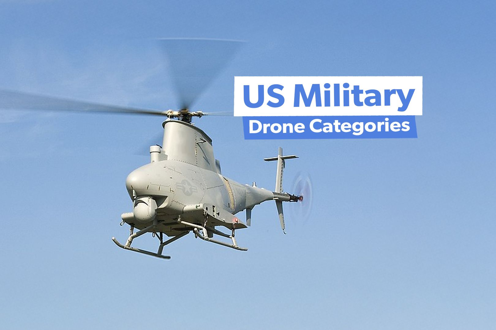 The 5 Categories Of Drones Used By The US Military