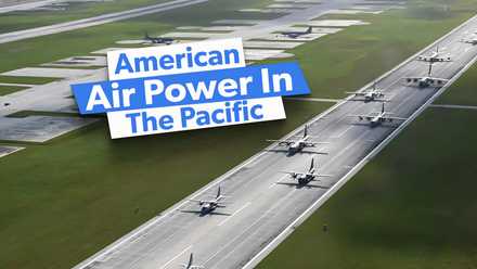 USAF aircraft on a runway