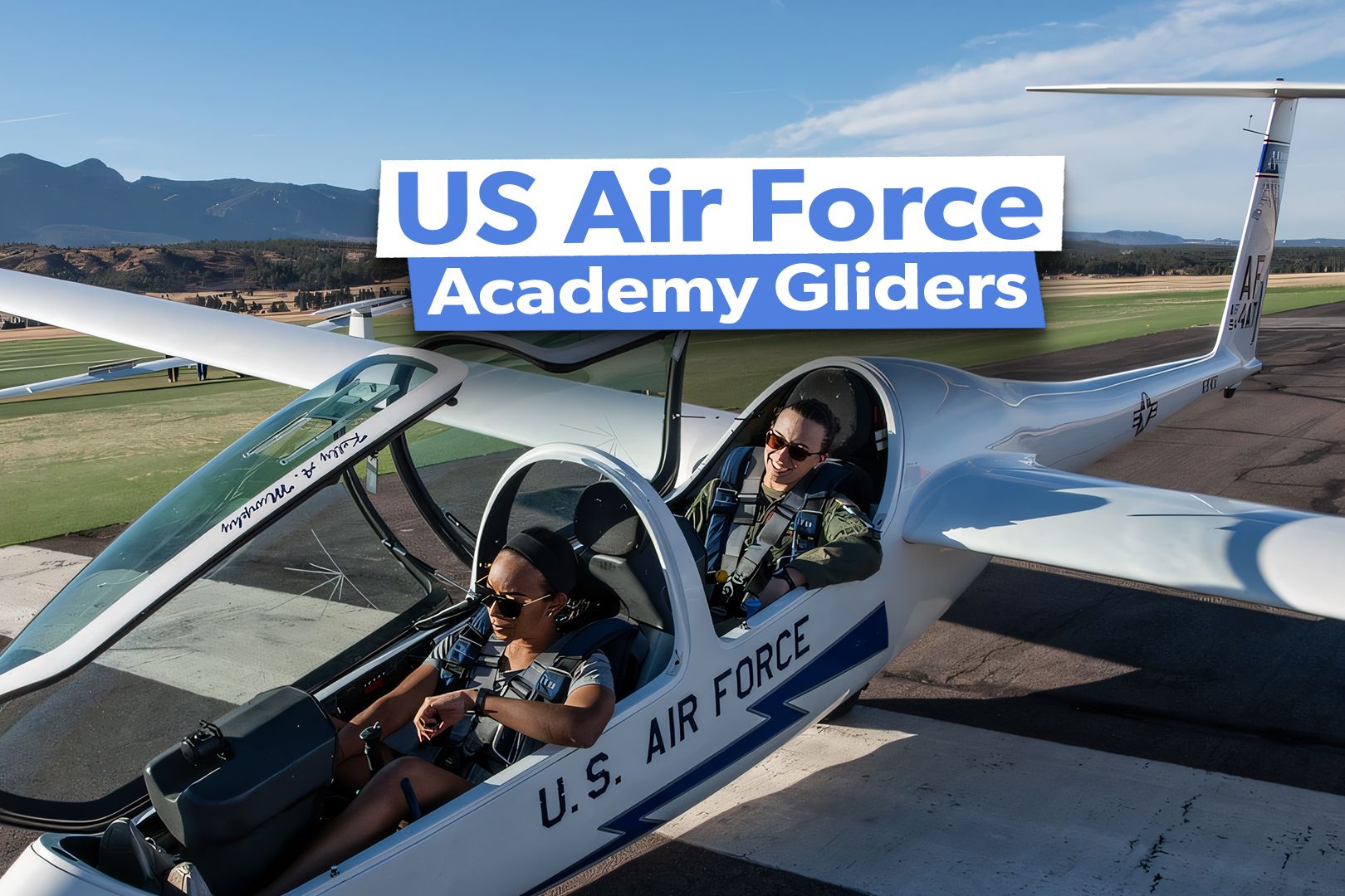 A Closer Look At The US Air Force Academy's TG-16A Gliders