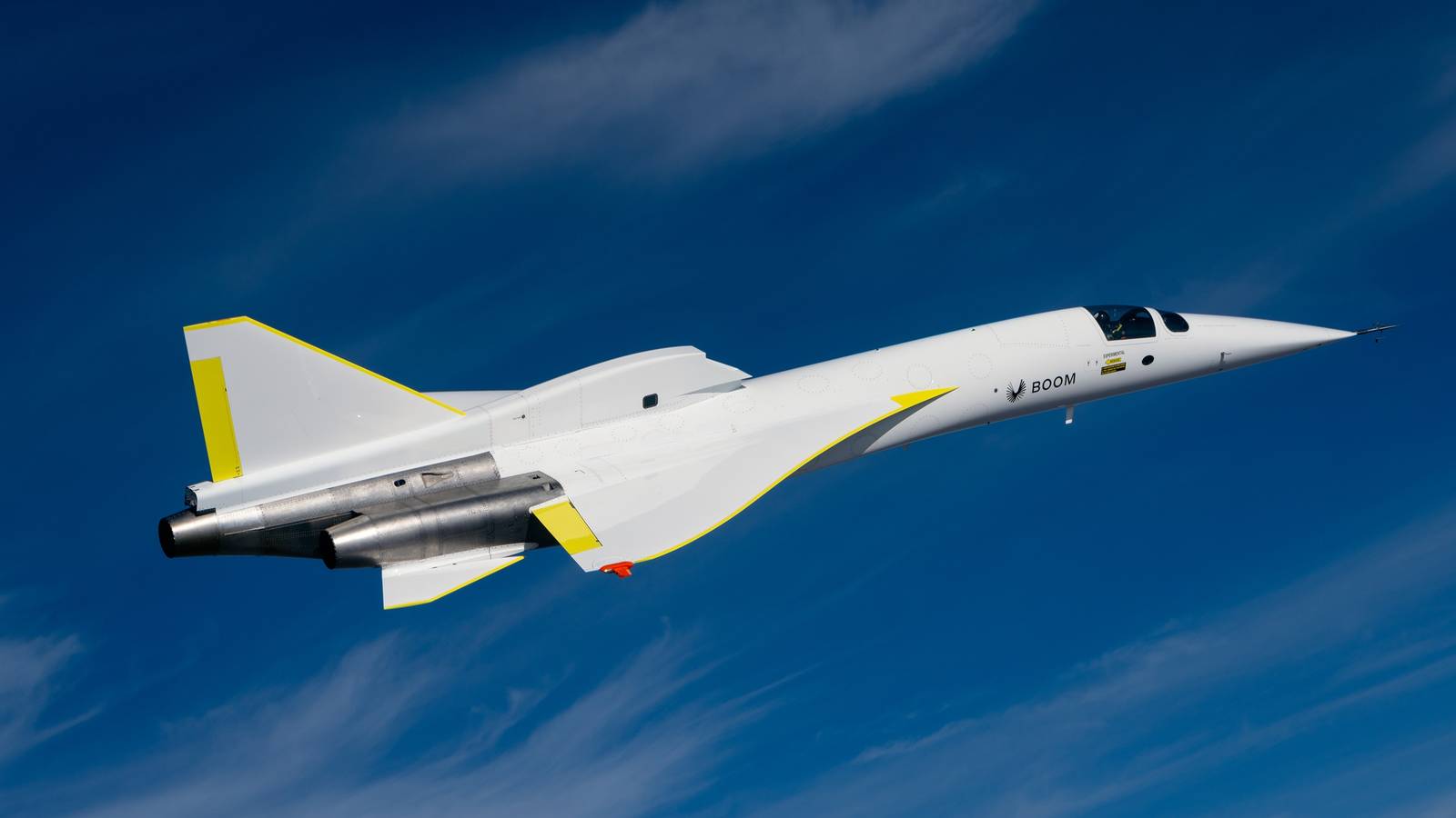 Supersonic XB-1 Takes 8th Flight Sporting 'Shark Skin' Underbelly