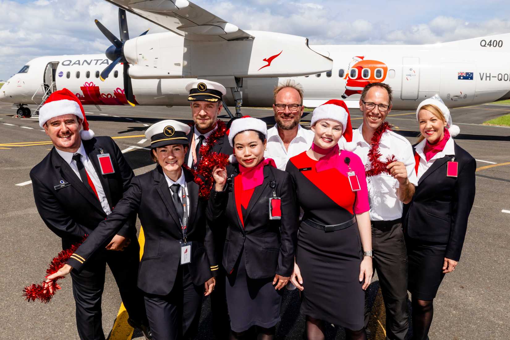 Dasher Roo Qantas Gets Festive With Roo-Dolph & Dasher 8 Liveries