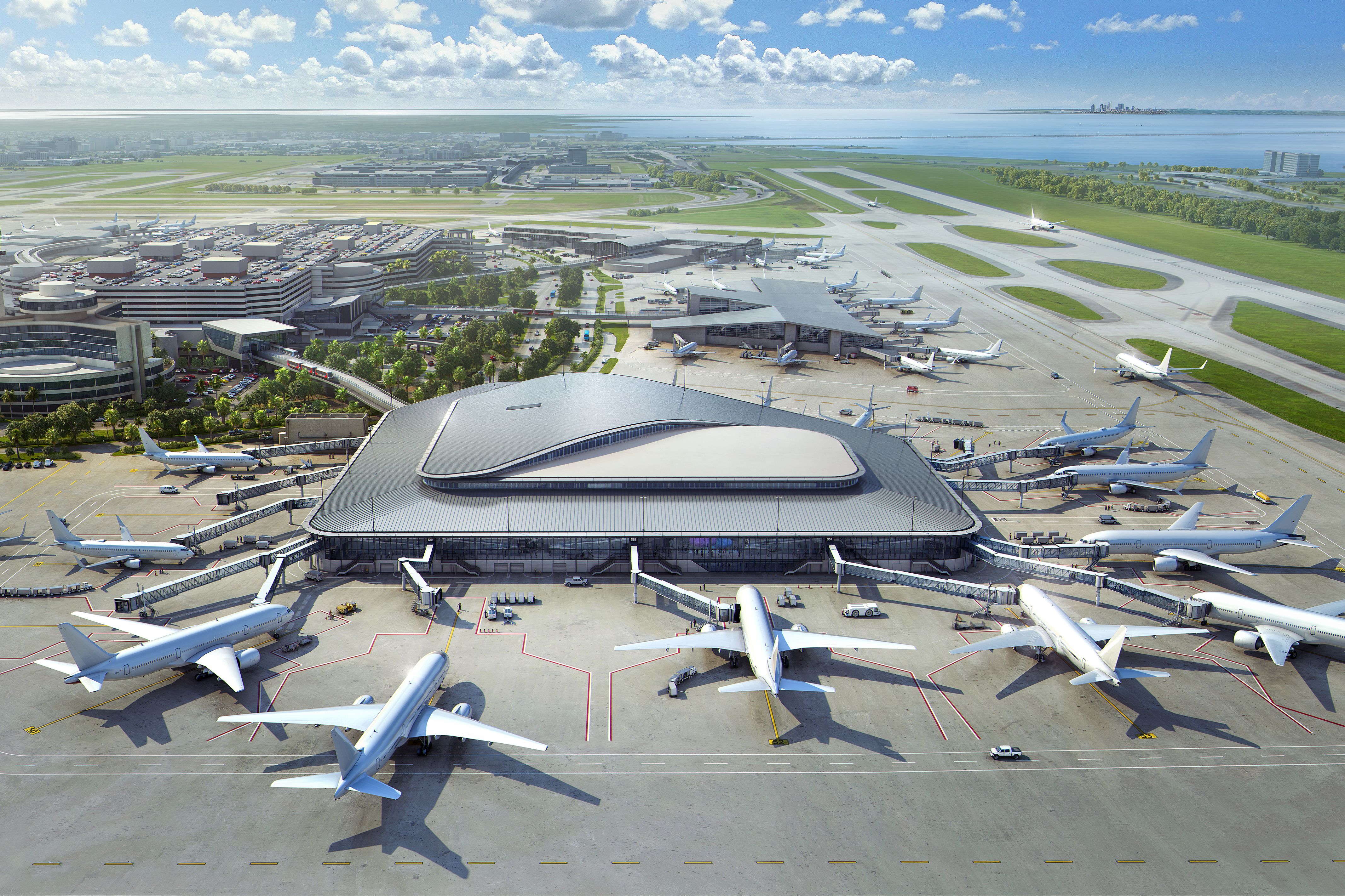 In Pictures: Tampa International Airport's $1.5 Billion Future Airside D