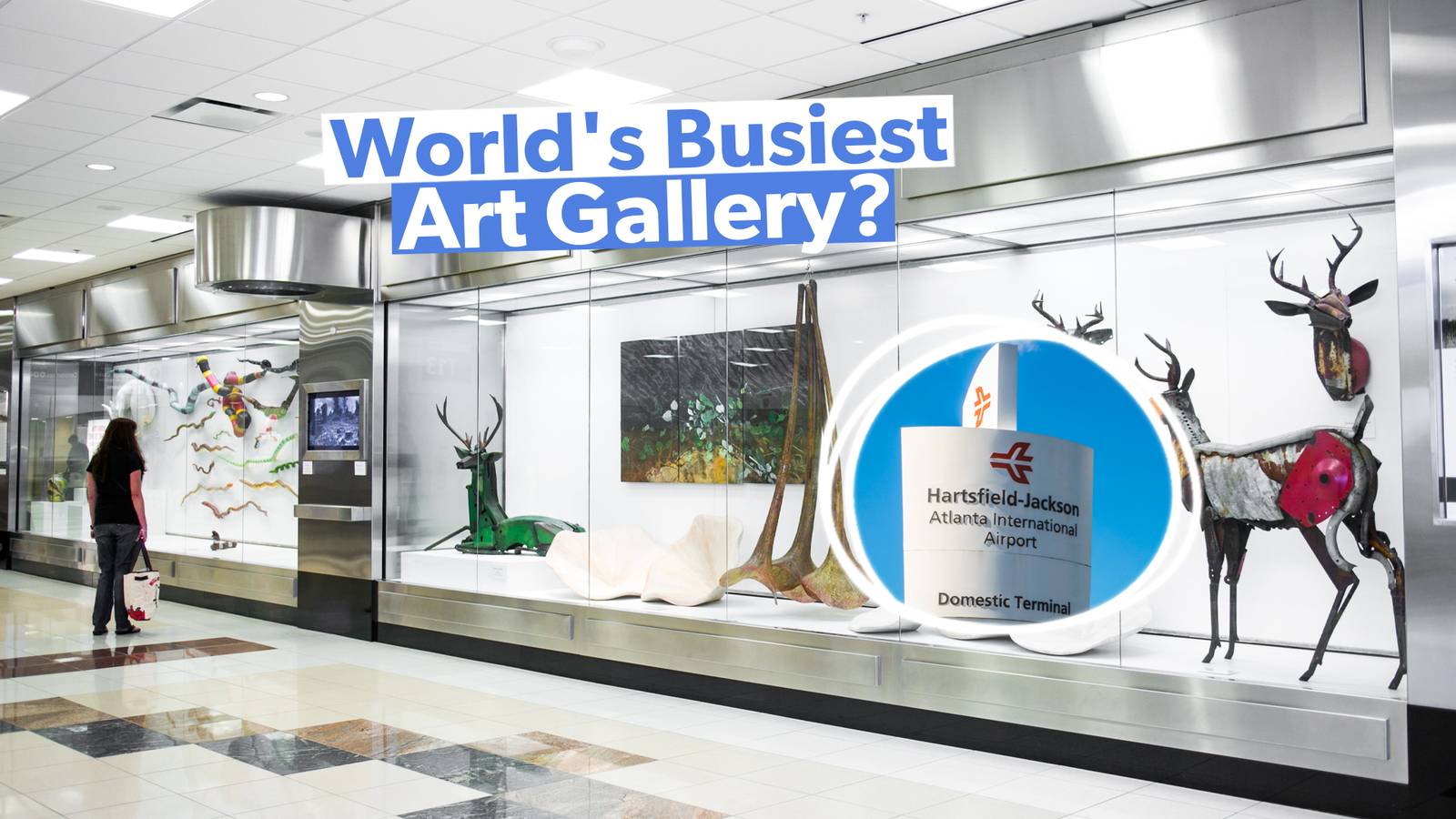 Hartsfield–Jackson International Airport's Impressive Art Scene