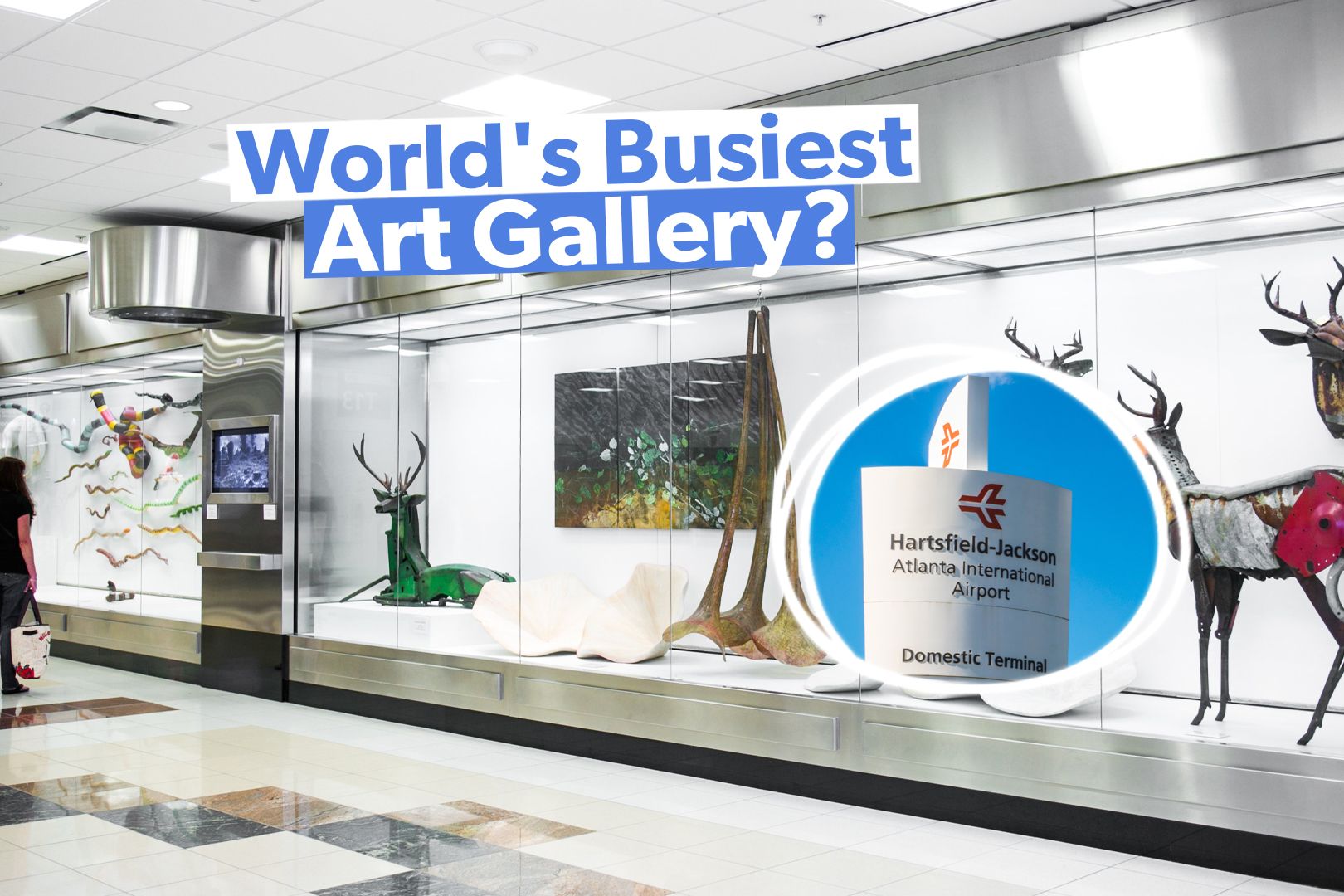 Hartsfield–Jackson International Airport's Impressive Art Scene