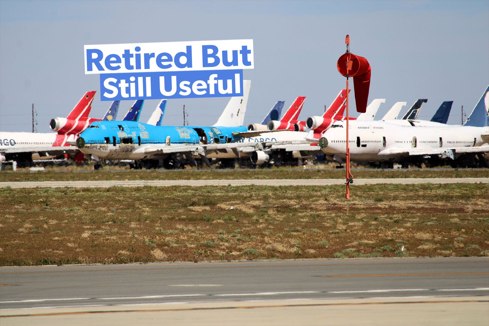 How Retired & Grounded Aircraft Keep The Global Airline Fleet Flying