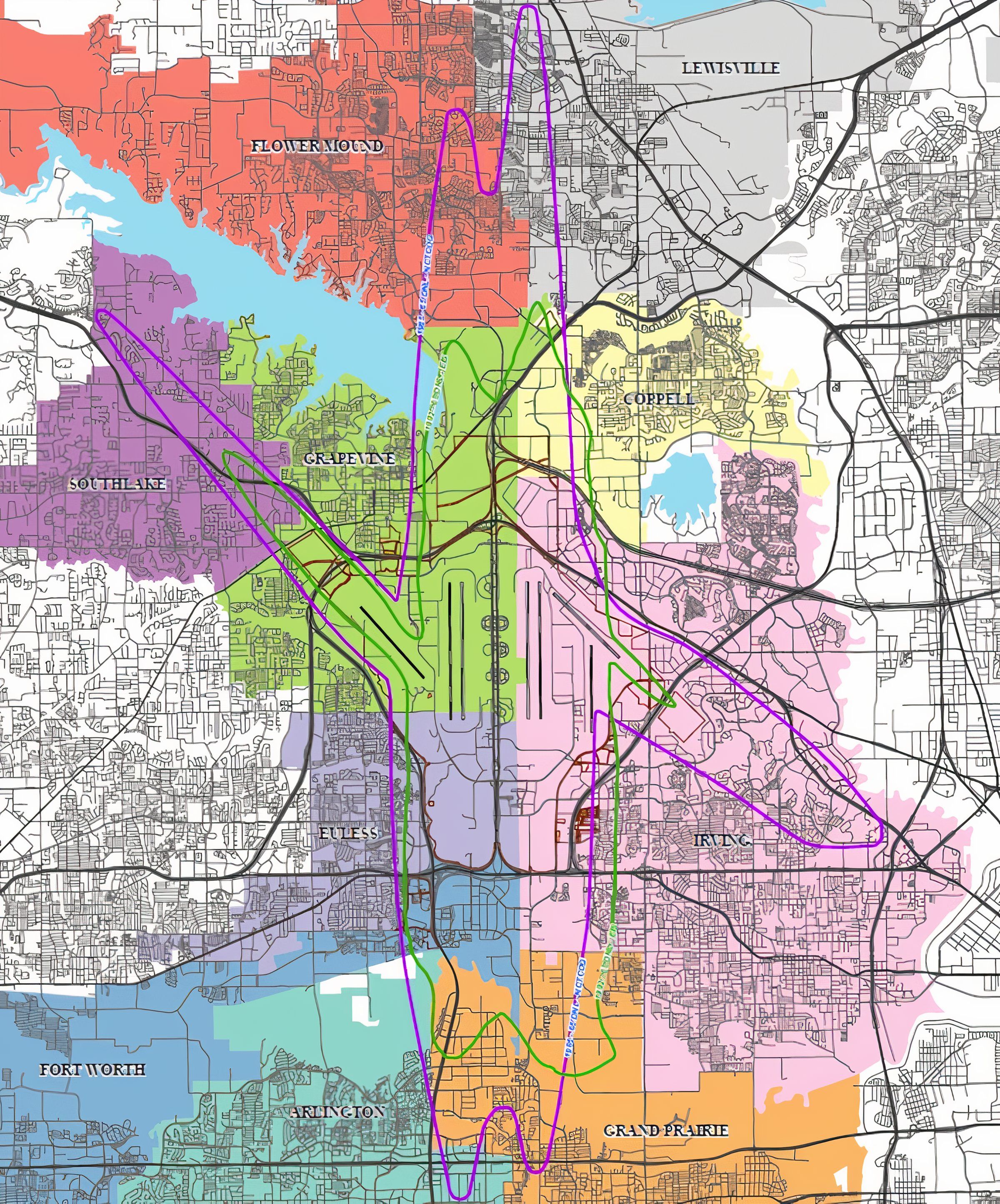 How Does Dallas/Fort Worth International Airport Monitor Aircraft Noise?