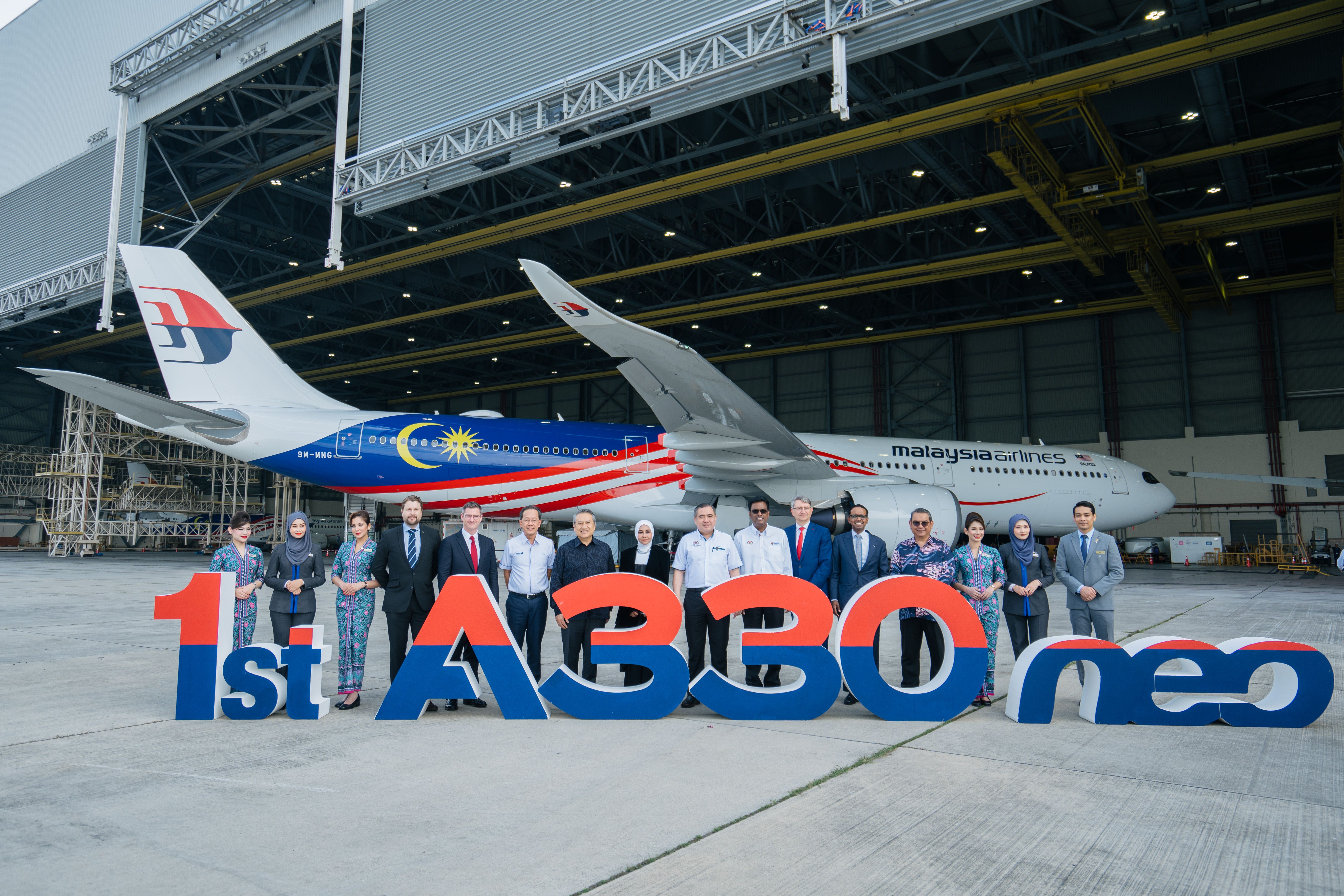 Malaysia Airlines unveils its first A330neo