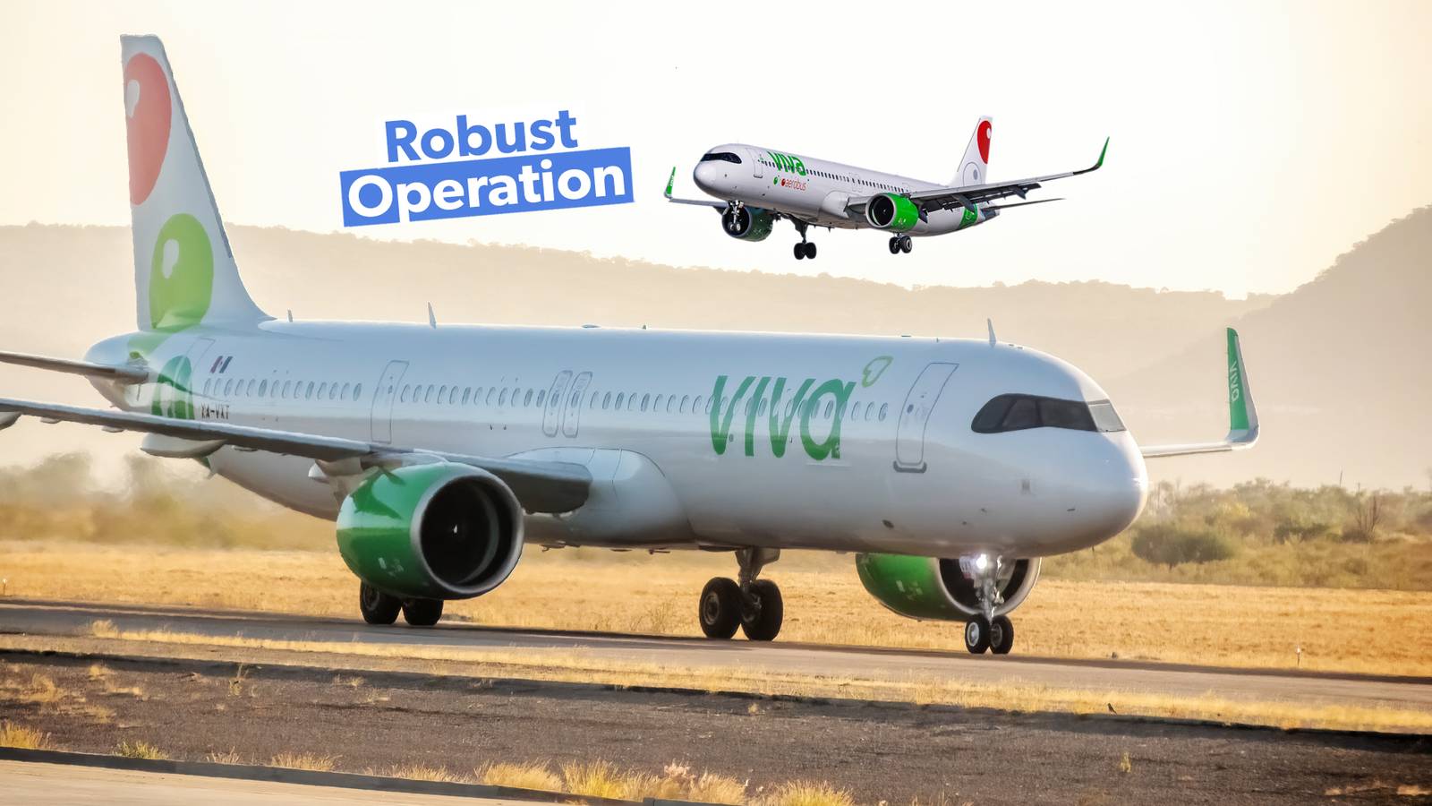 Viva's 5 Busiest Routes From Mexico City This Month
