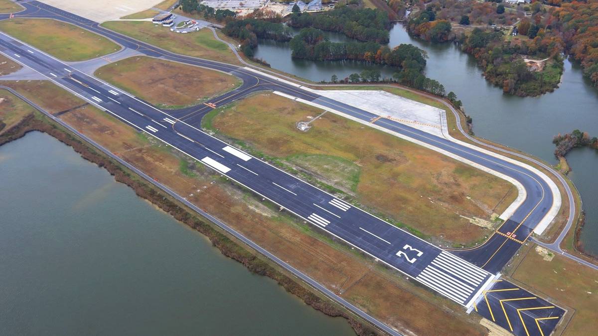 Norfolk International Airport Finishes $65 Million Runway Improvement Project