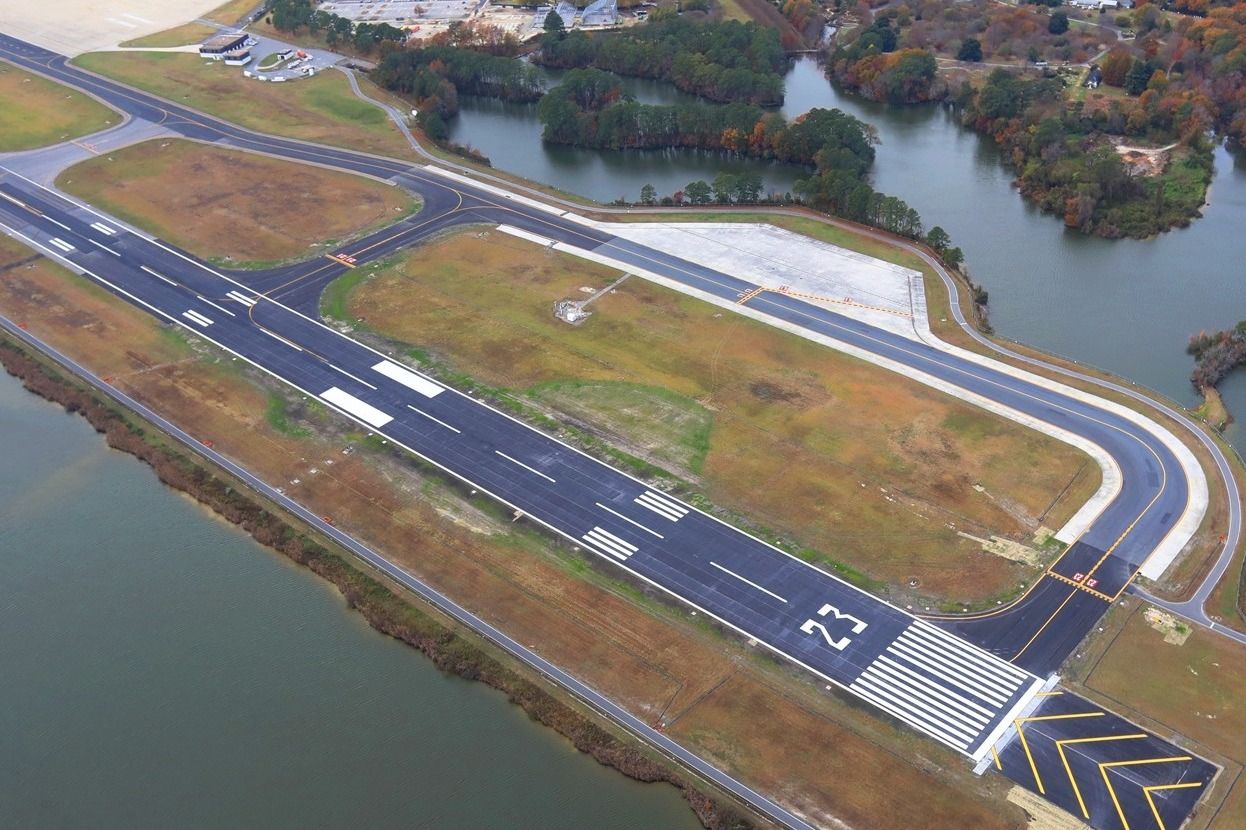 Norfolk International Airport Finishes $65 Million Runway Improvement Project