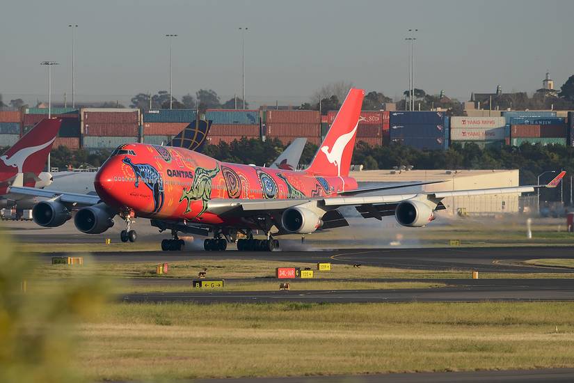 Qantas Boeing 747