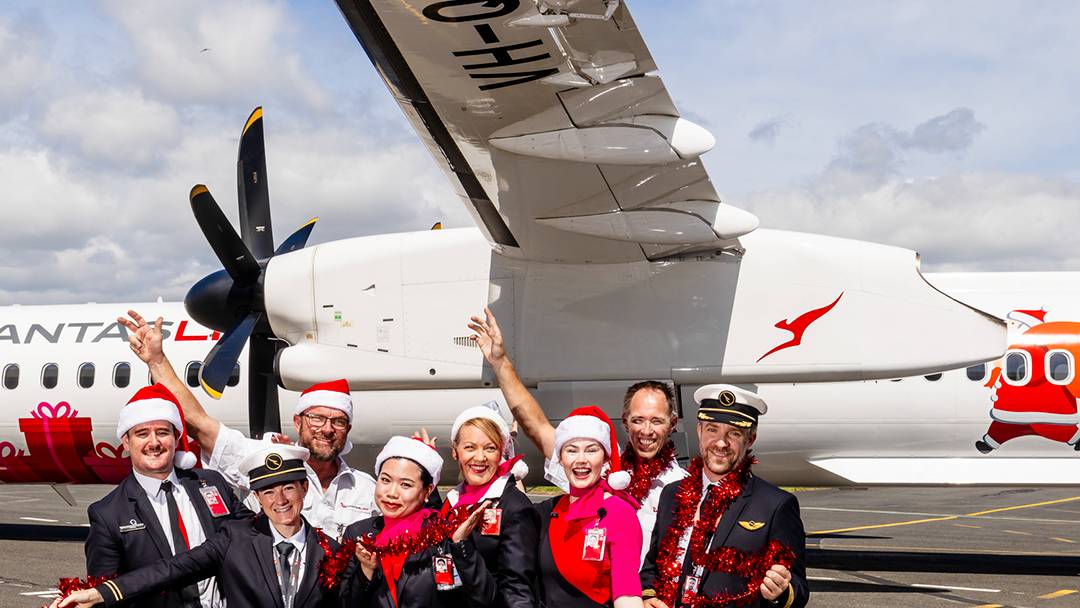 Dasher Roo Qantas Gets Festive With Roo-Dolph & Dasher 8 Liveries