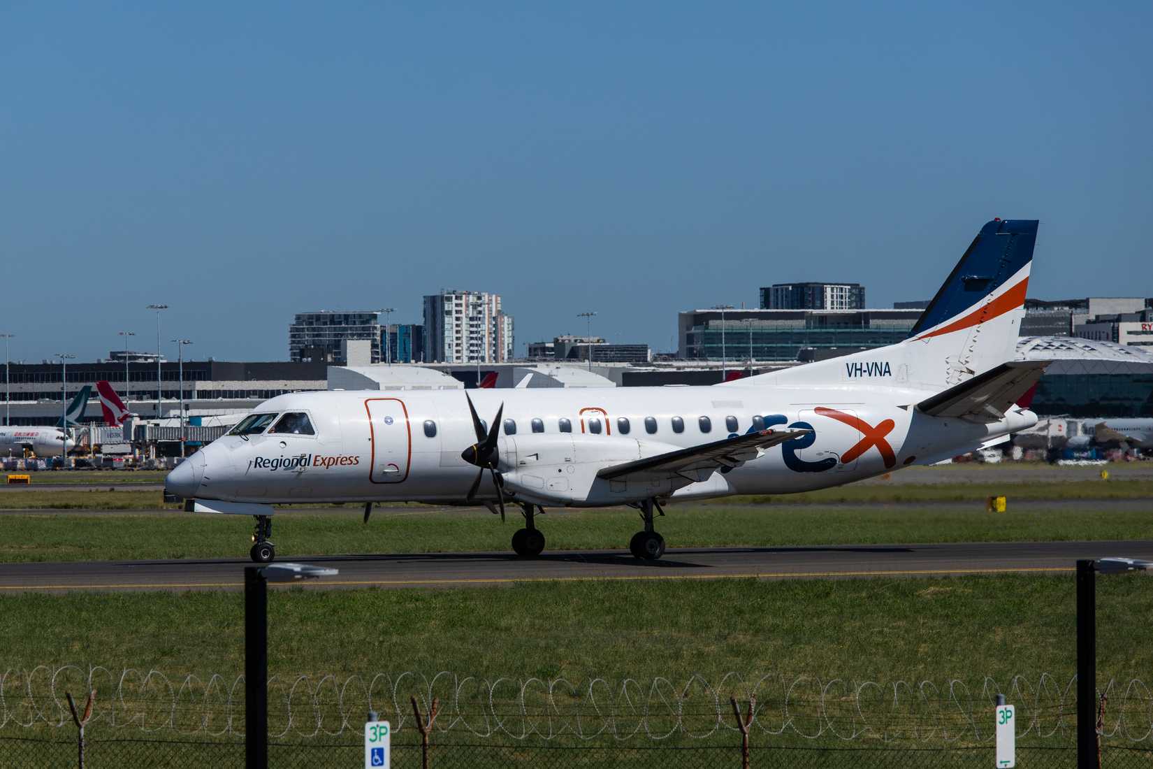 Rex Saab 340 at Syndey Airport SYD