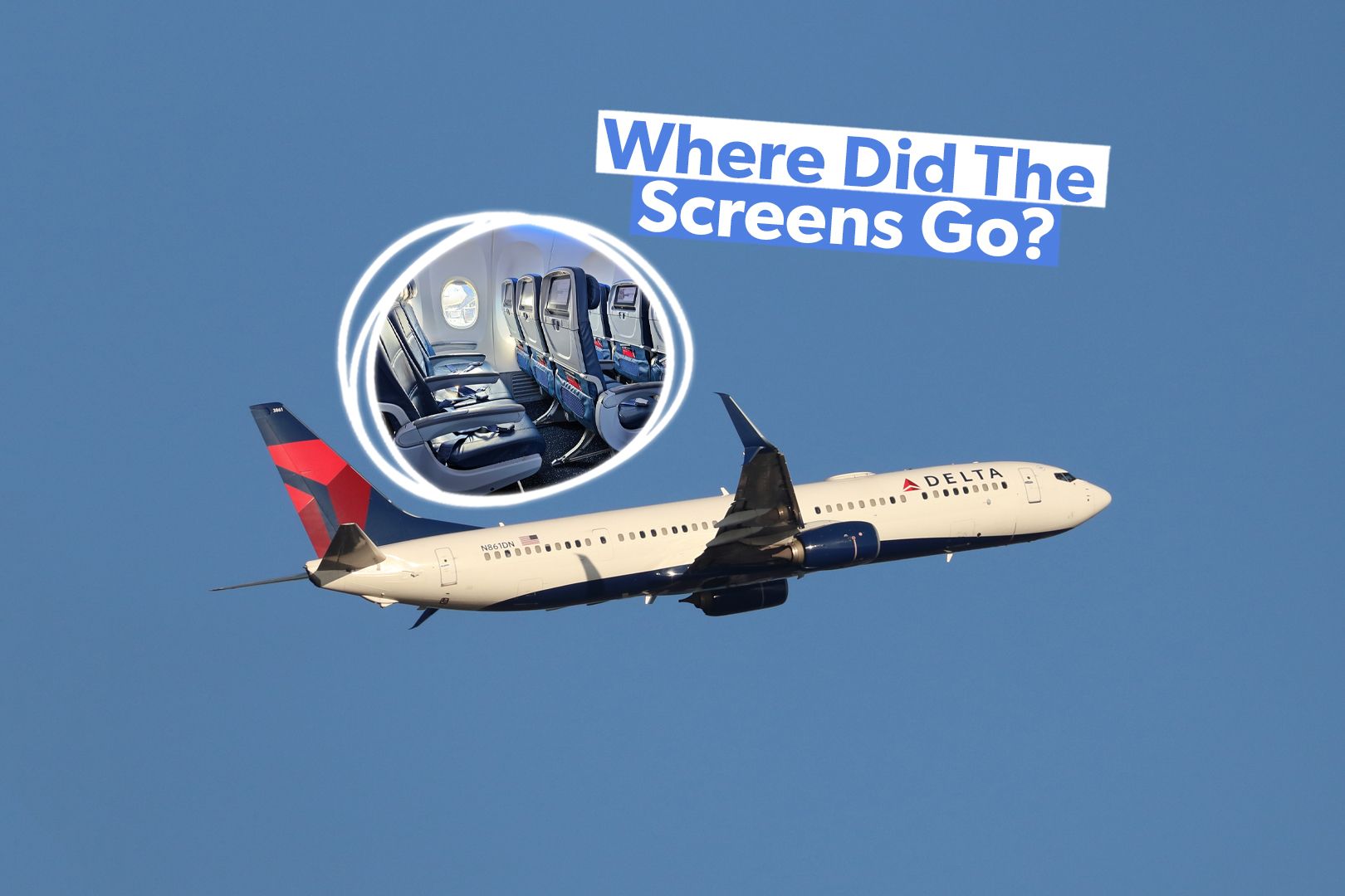 Some Delta Air Lines Boeing 737-900ERs Don't Have Seatback Entertainment?