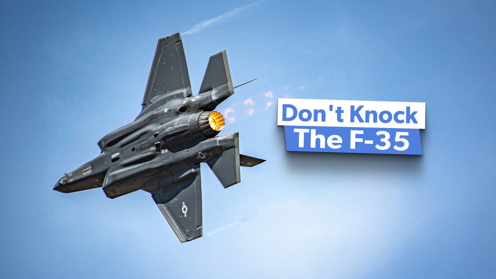 Don't Knock The F-35: Why The US Air Force Secretary Says Elon Musk Needs To Learn More