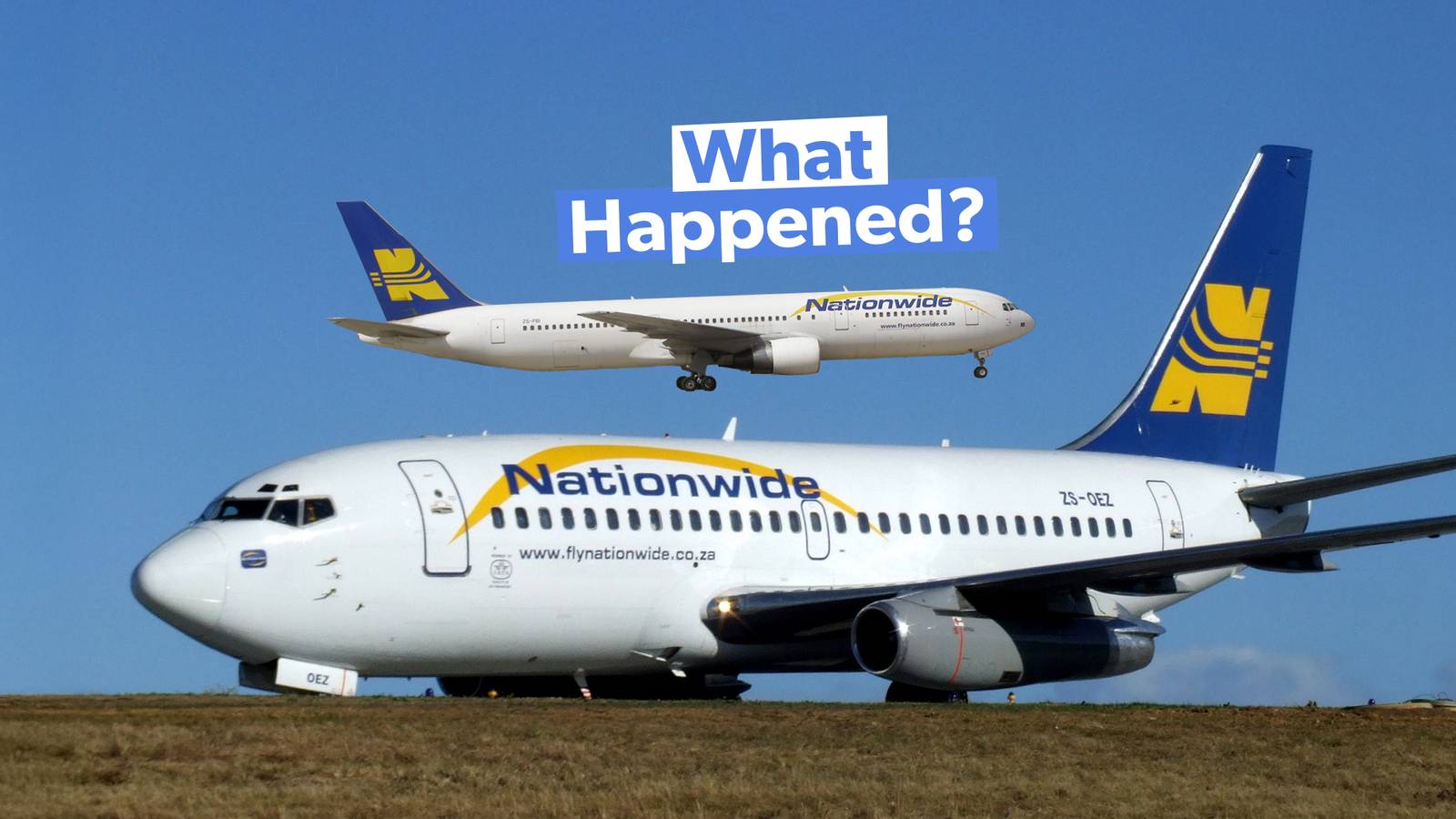 What Happened To South African Carrier Nationwide Airlines?