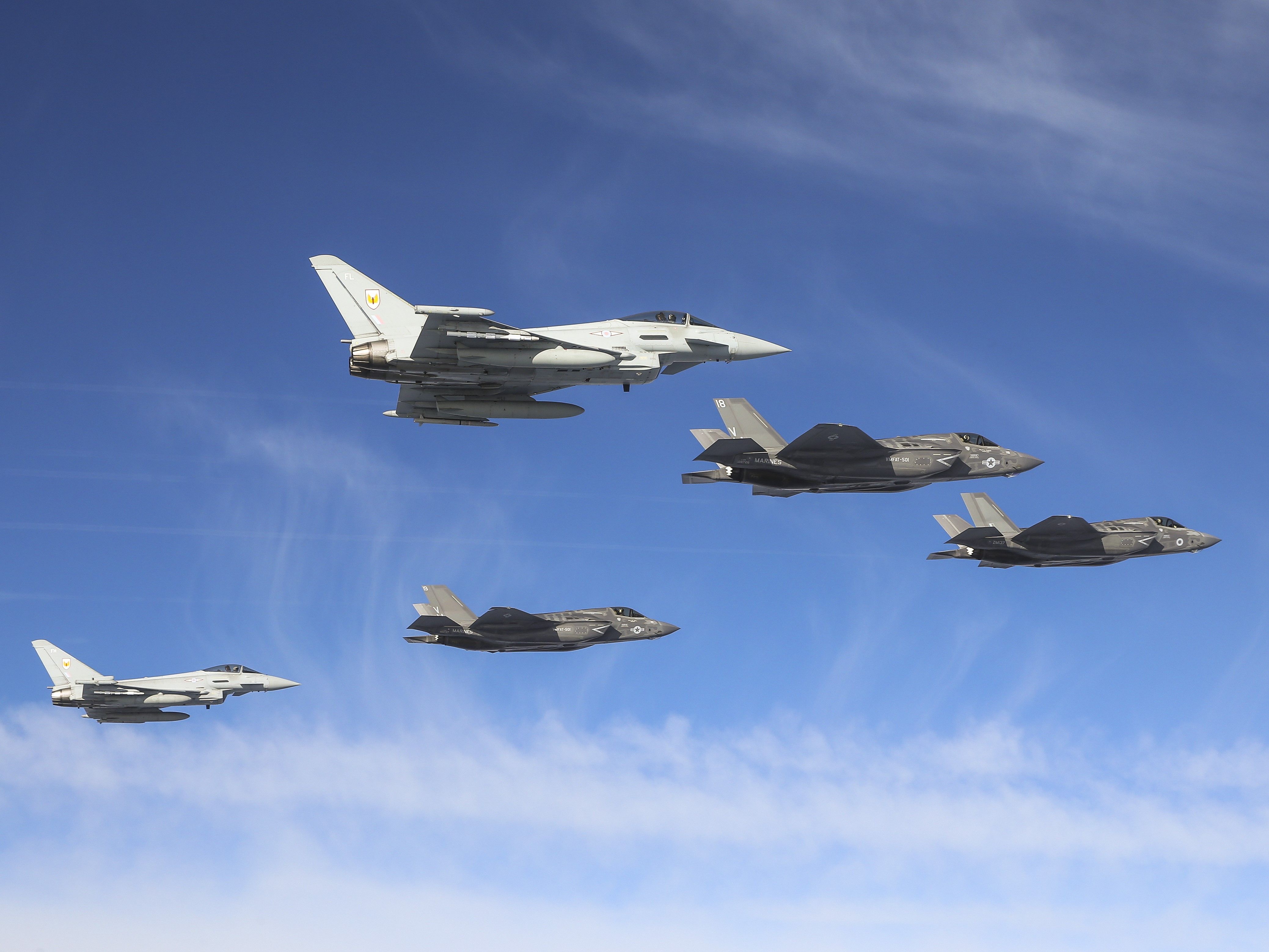 British Union Urges Government To Pick Typhoon Over F-35