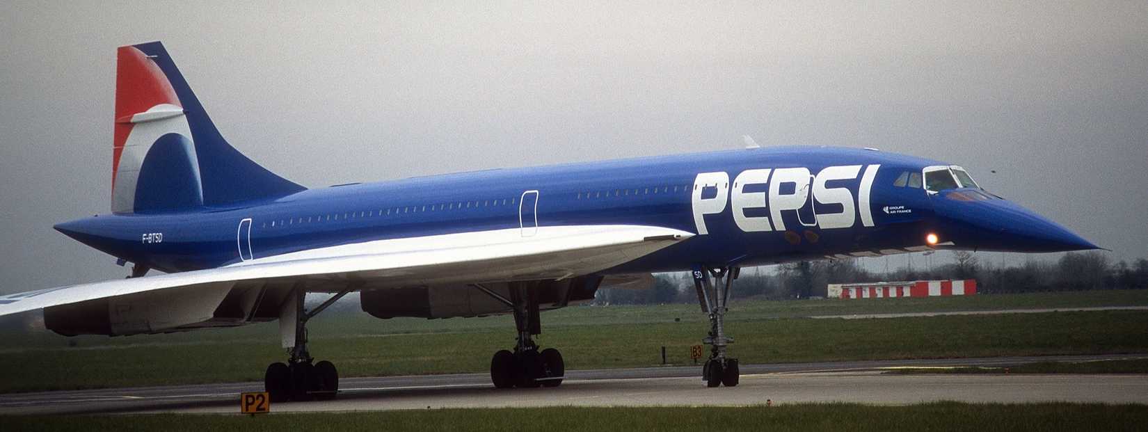 Air France Concorde Pepsi Livery