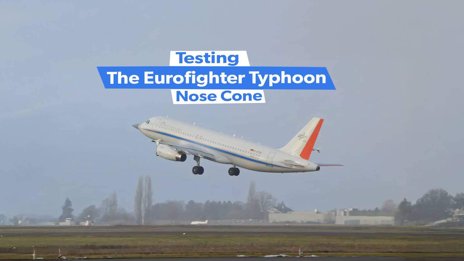 The Airbus A320 Serving As A Eurofighter Typhoon Nose Cone Testbed