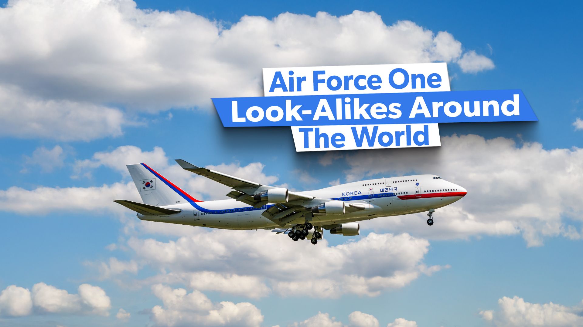 air force one around the world