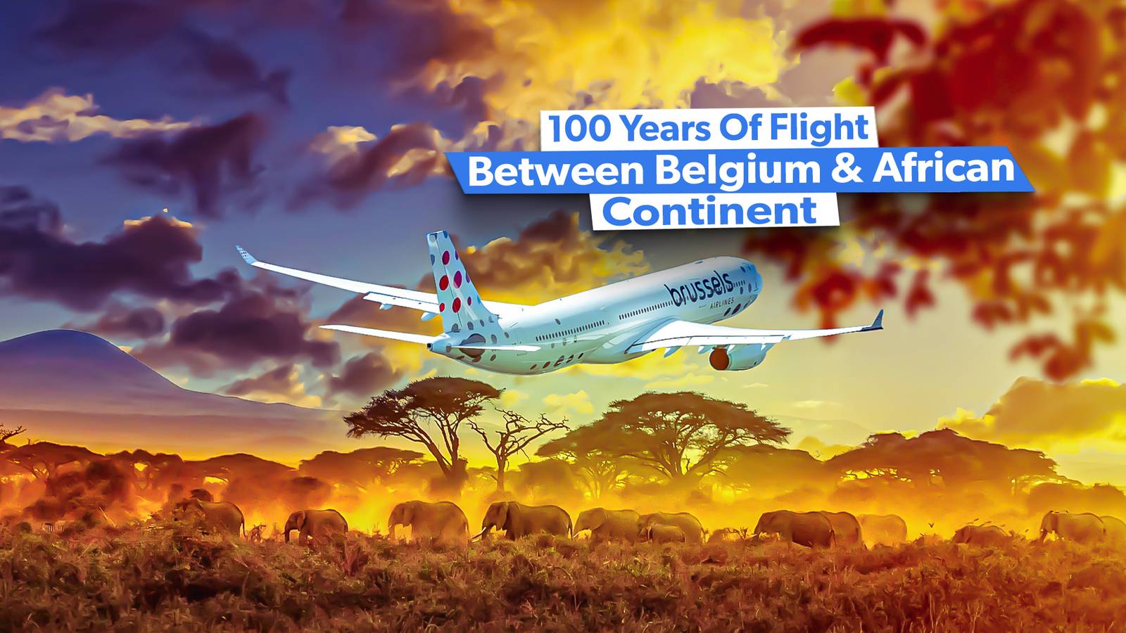 100 Years Of Aviation Between Belgium & The African Continent: The 10 Busiest Routes Today