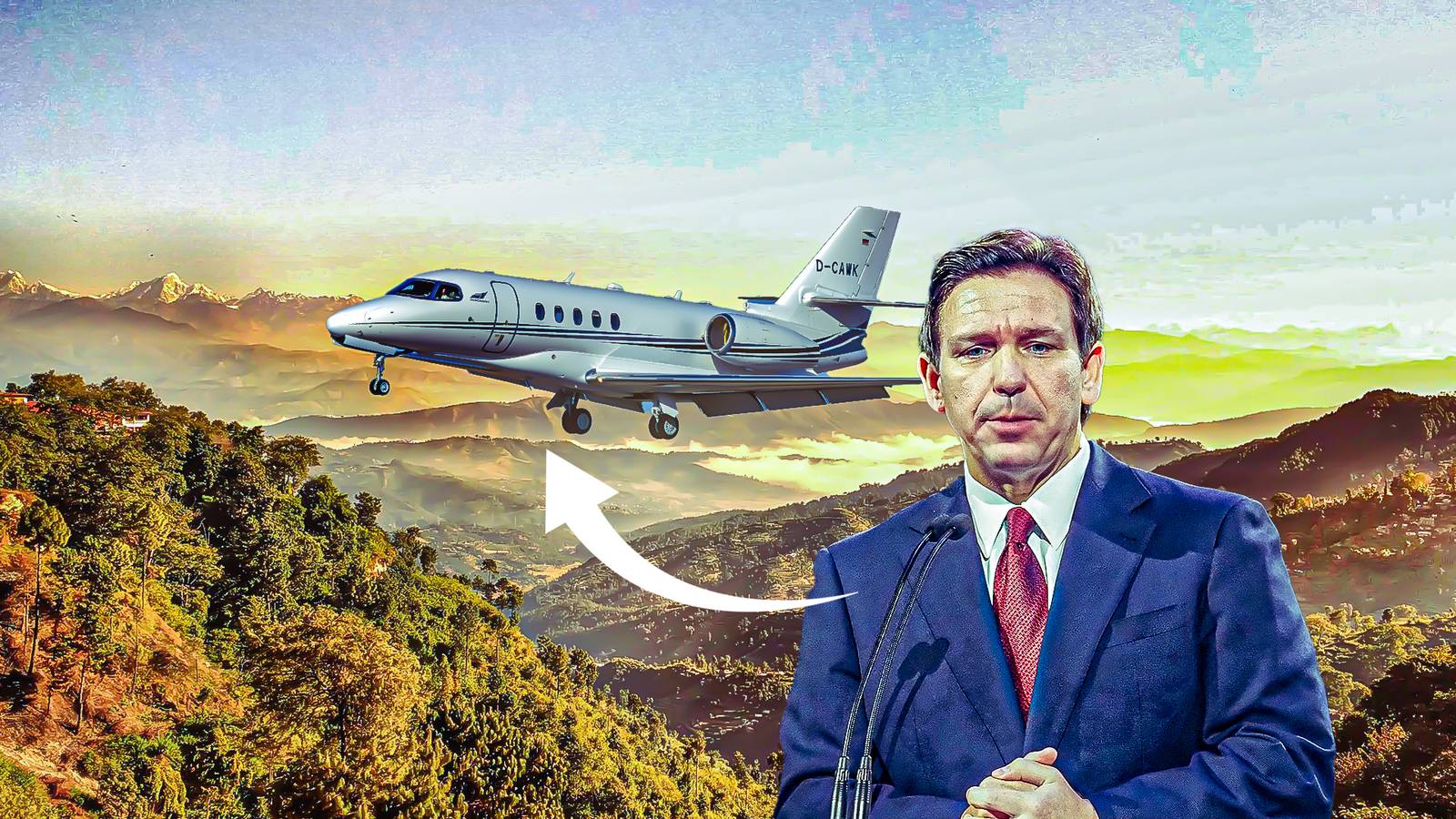 A Closer Look At Ron DeSantis's Cessna Citation Latitude
