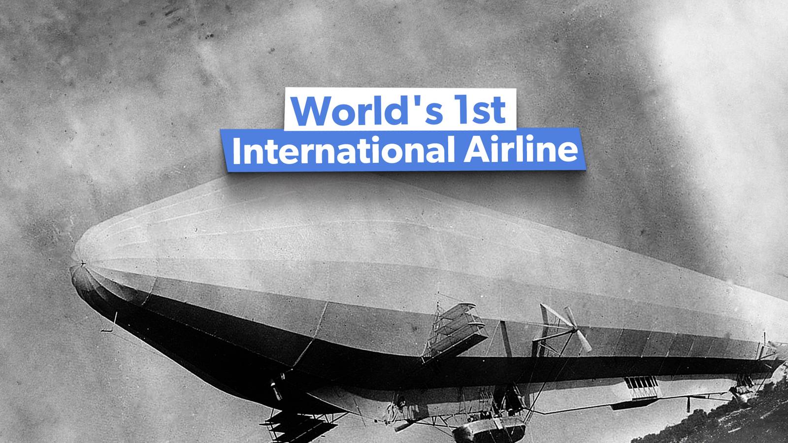 What Was The 1st Airline To Fly Worldwide?