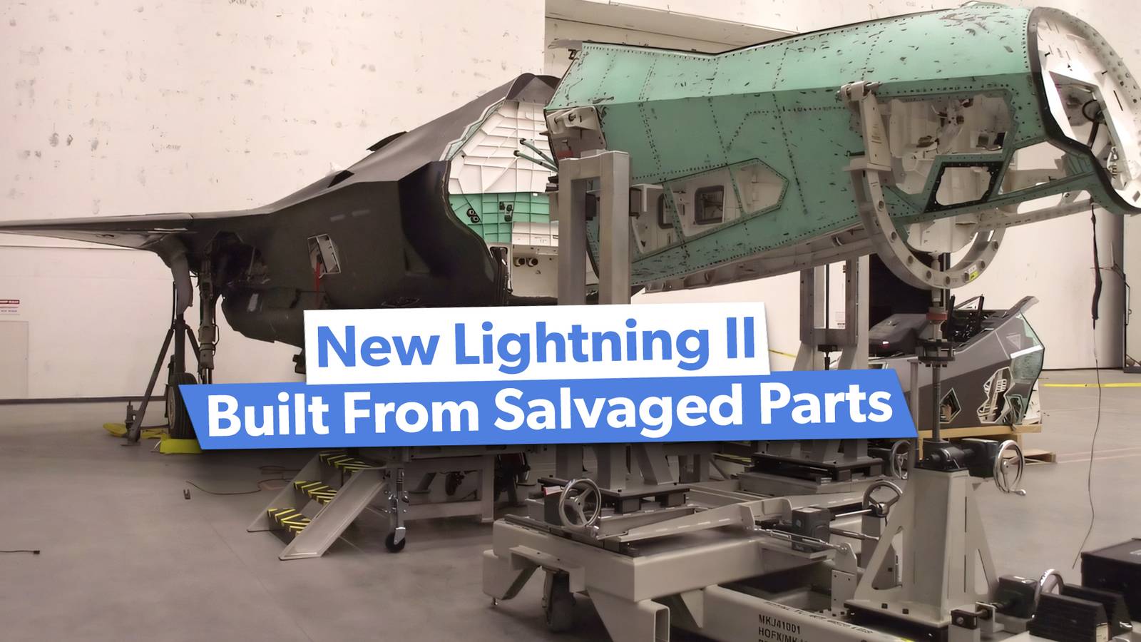 How The US Air Force Stitched Up 2 Mishap Damaged F-35s To Make A New Lightning II