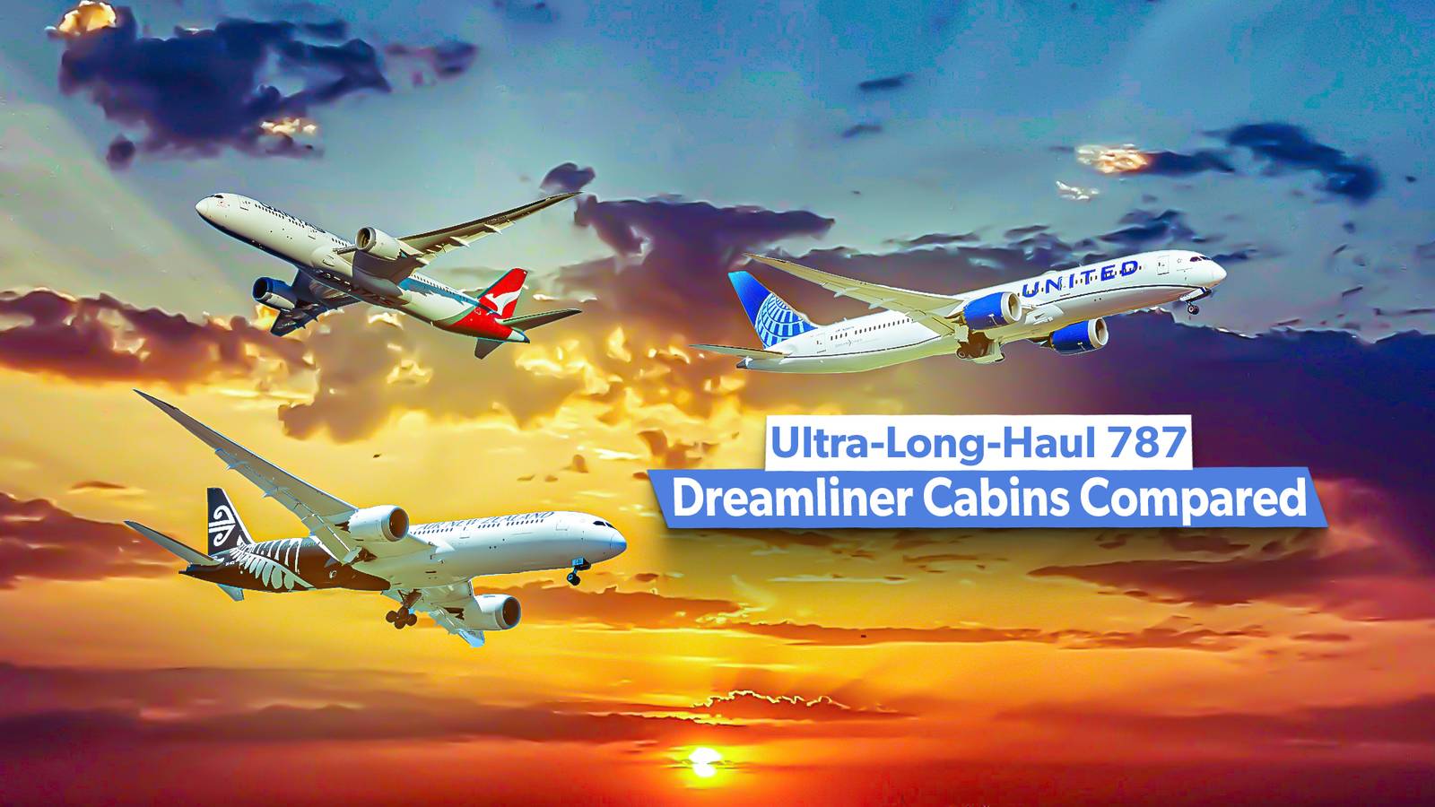 Comparing Cabins On The World's Longest Boeing 787 Dreamliner Routes