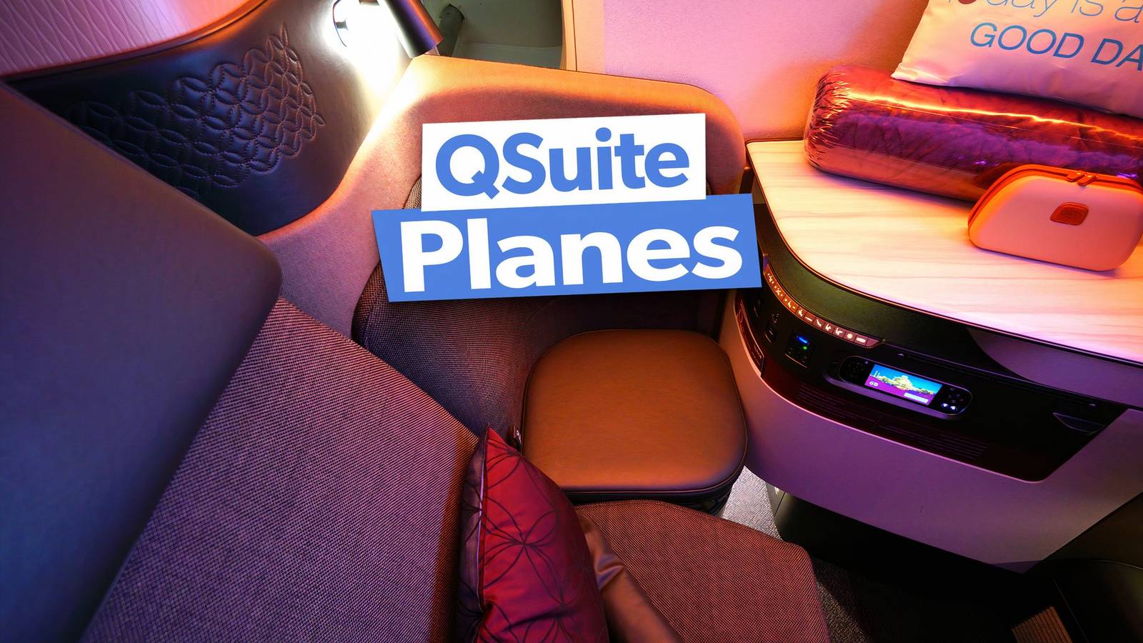 Which Qatar Airways Aircraft Feature The Qsuite?