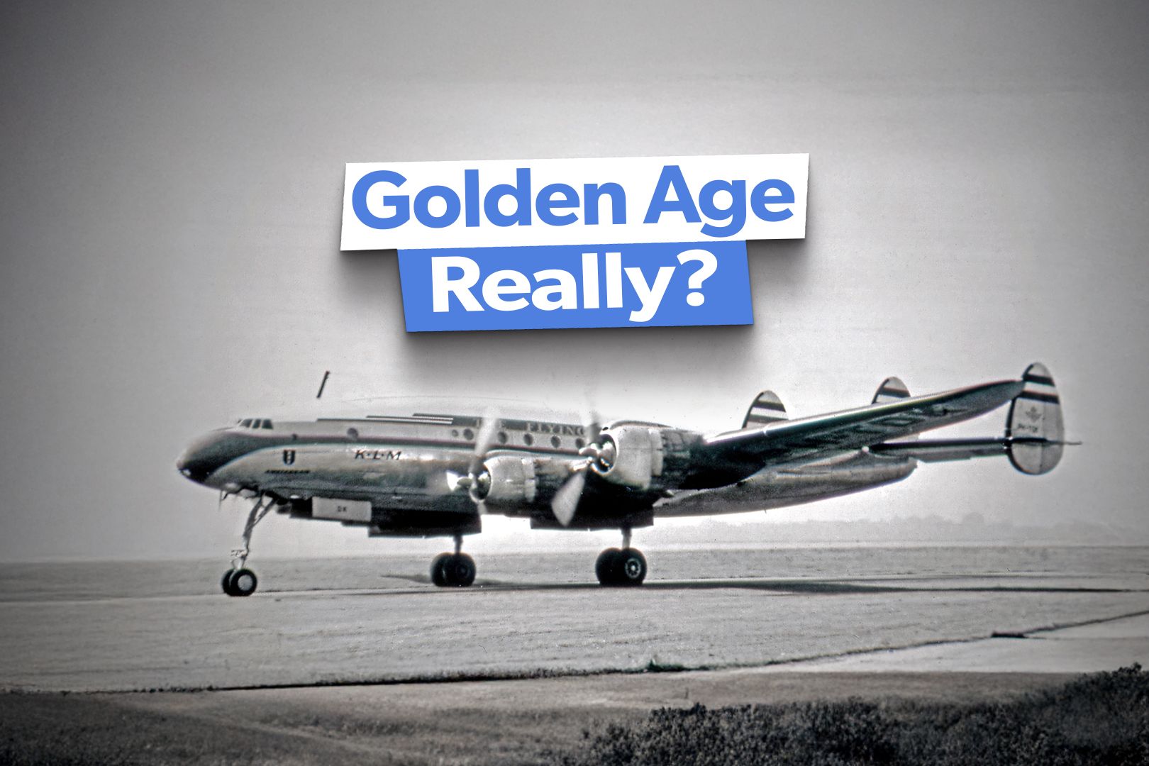 Golden age of air travel