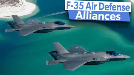 U.S. Air Force F-35A Lightning IIs assigned to the 95th Fighter Squadron