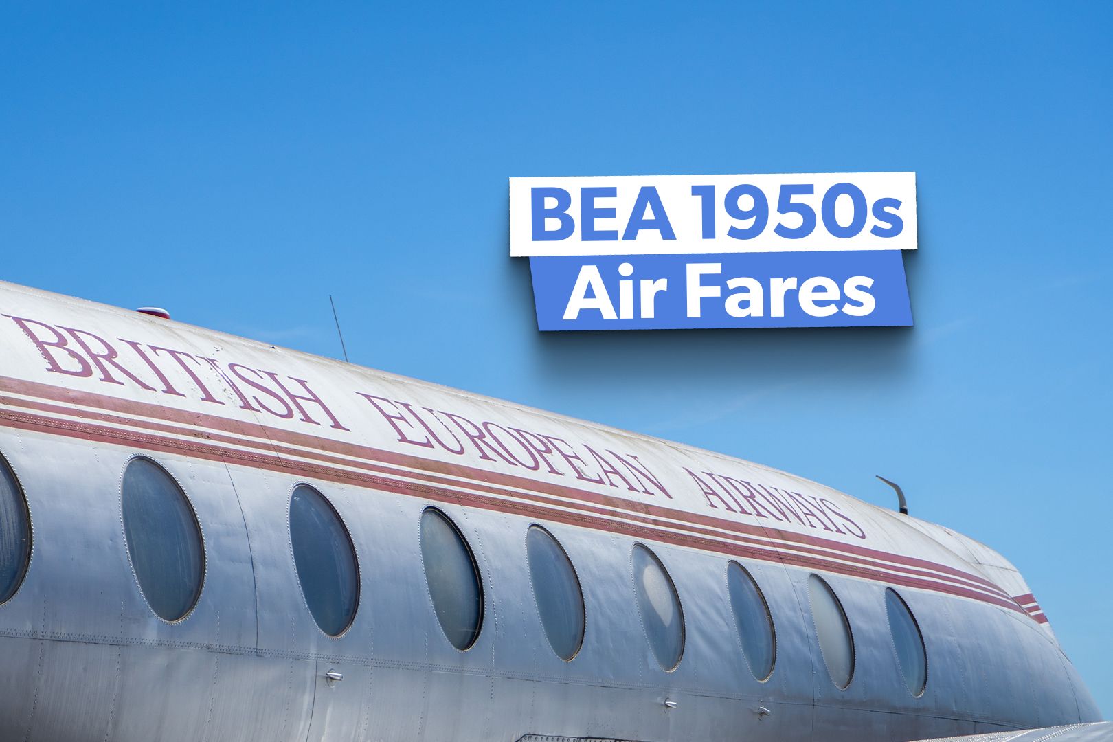 What Were British European Airways Fares Like In 1951?