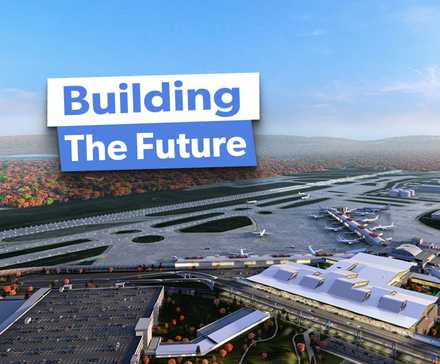 Rendering of major airport project