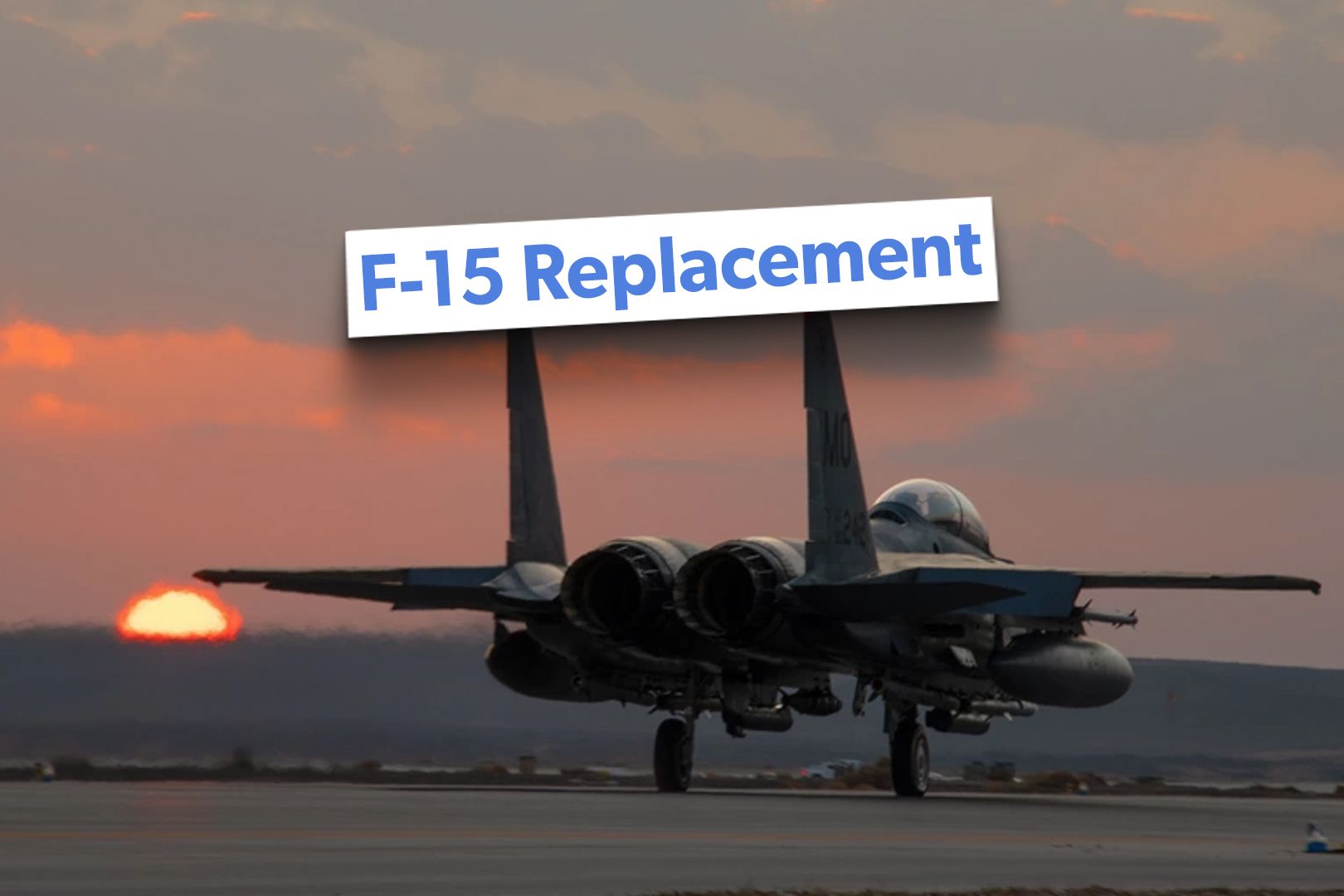 An F-15E Strike Eagle, deployed to the 332d Air Expeditionary Wing