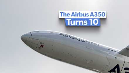 Airbus A350 XWB at Berlin ILA Air Show