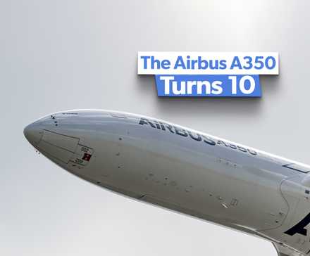 Airbus A350 XWB at Berlin ILA Air Show