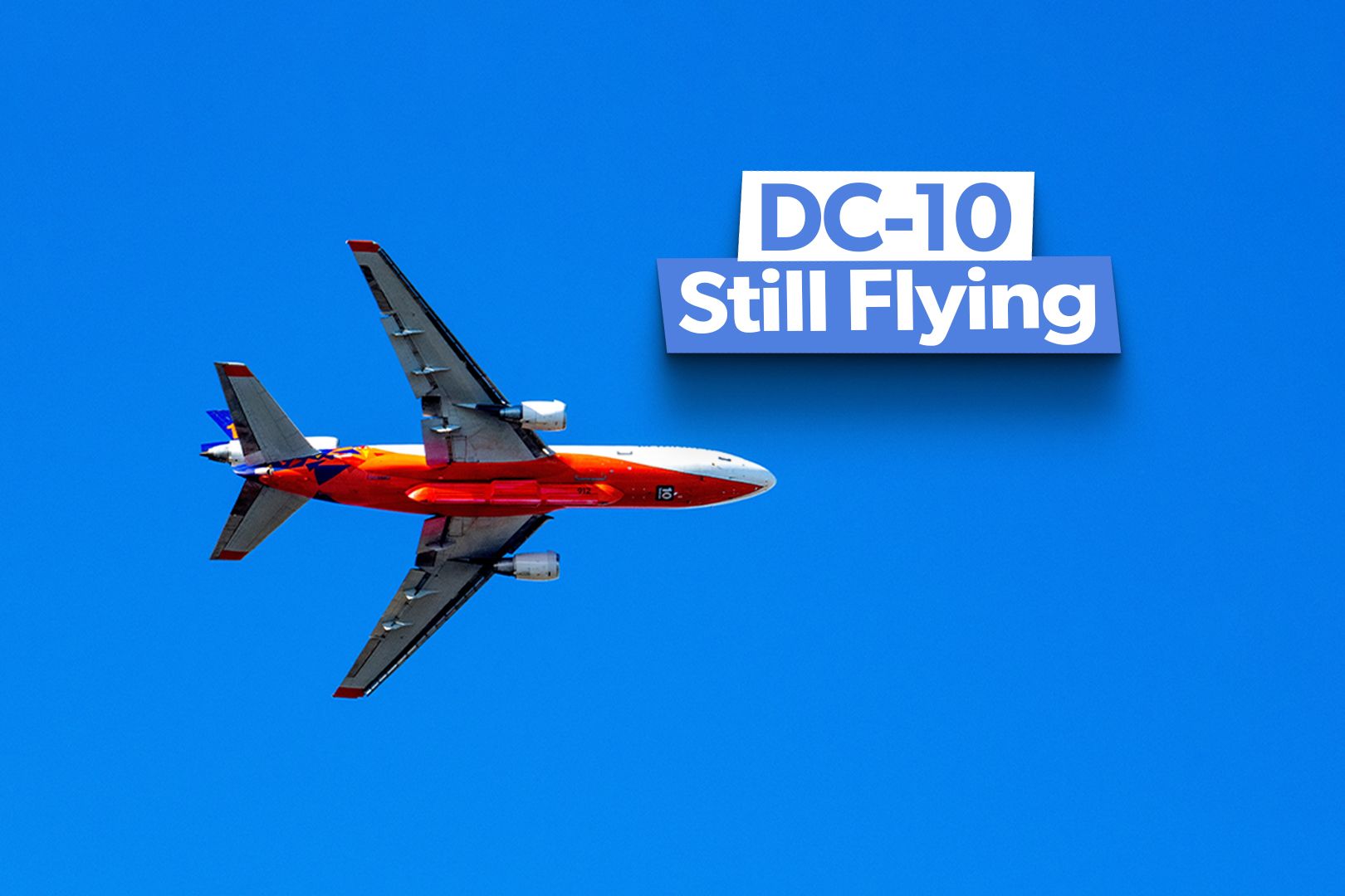 DC-10 flying during Pacific Palisades fires