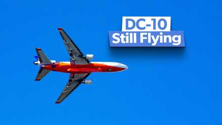 DC-10 flying during Pacific Palisades fires