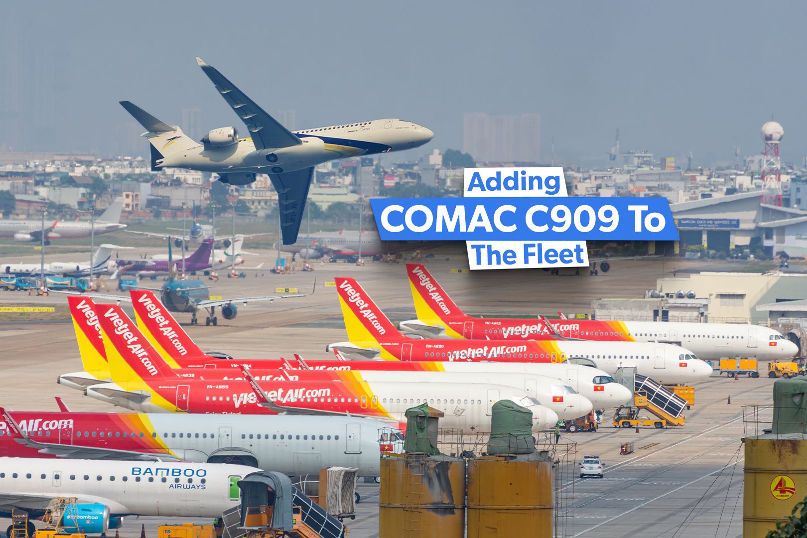 COMAC C909 and Vietjet fleet