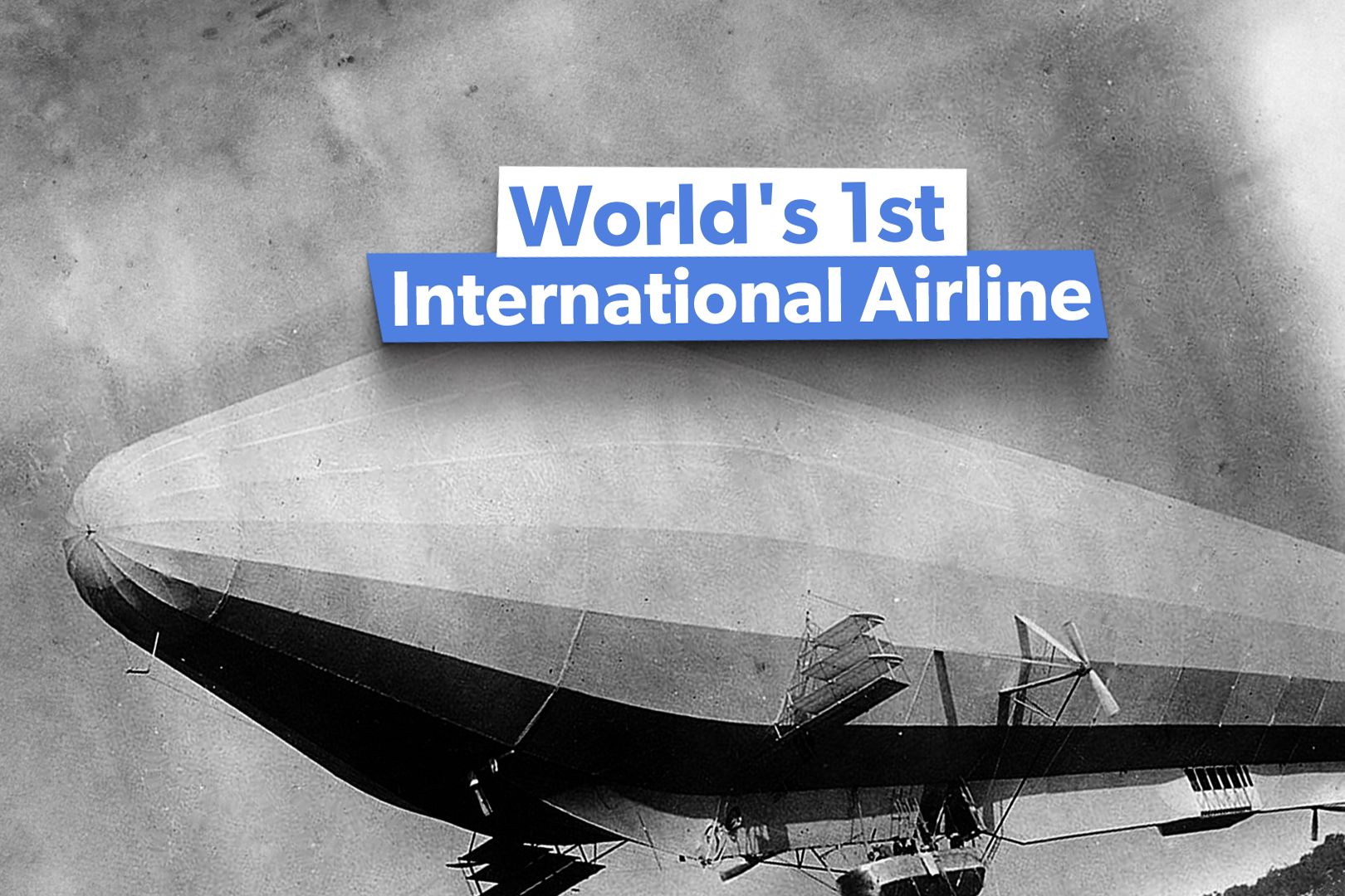 What Was The 1st Airline To Fly Worldwide?